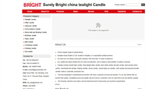 Desktop Screenshot of china-candles.com
